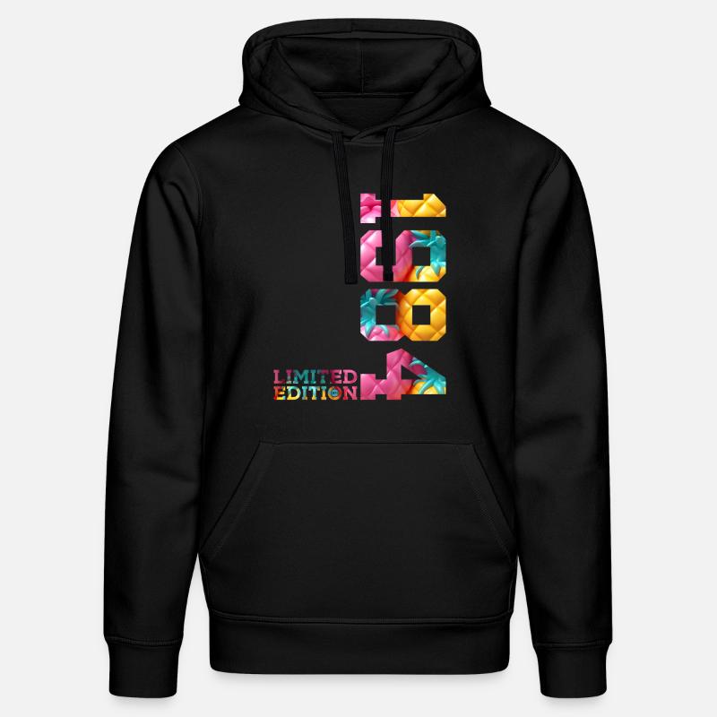 42E ANNIVERSAIRE ÉDITION LIMITÉE 1984 - Sweat à capuche bio DRUMMER Stanley/Stella Unisexe - noir