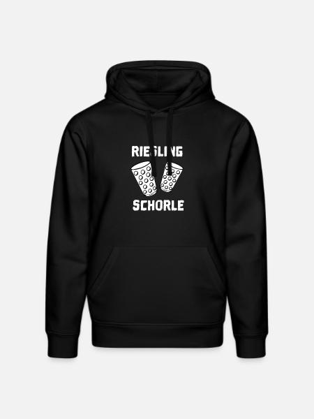 Rieslingschorle - Stanley/Stella Unisex Bio-Hoodie DRUMMER  - Schwarz