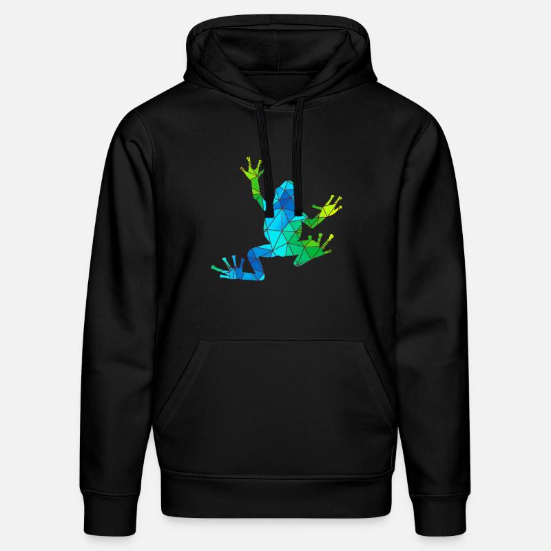 grenouille - Sweat à capuche bio DRUMMER Stanley/Stella Unisexe - noir