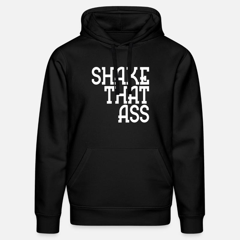 shake that ass - Sweat à capuche bio DRUMMER Stanley/Stella Unisexe - noir
