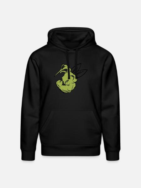 Strong Mosquito 02 - Stanley/Stella DRUMMER Unisex Organic Hoodie - black