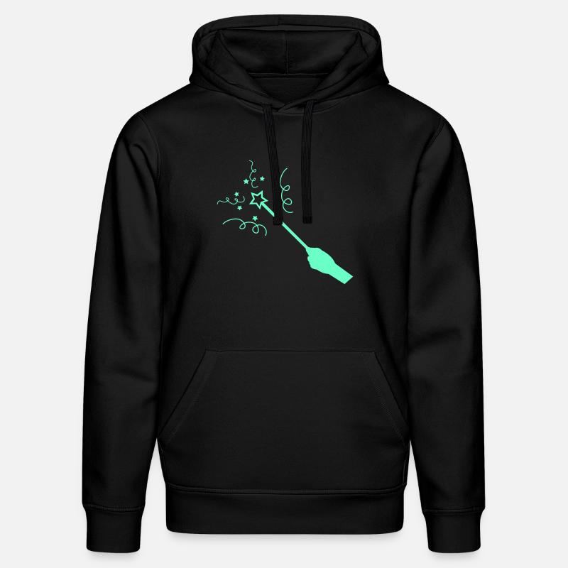 Baguette - Sweat à capuche bio DRUMMER Stanley/Stella Unisexe - noir