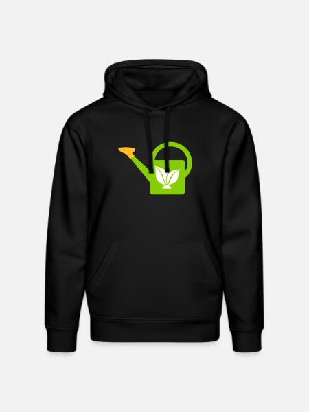 Arrosoir - Sweat à capuche bio DRUMMER Stanley/Stella Unisexe - noir