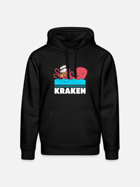 Octopus Octopus Octopus Octopus Squid - Stanley/Stella DRUMMER Unisex Organic Hoodie - black