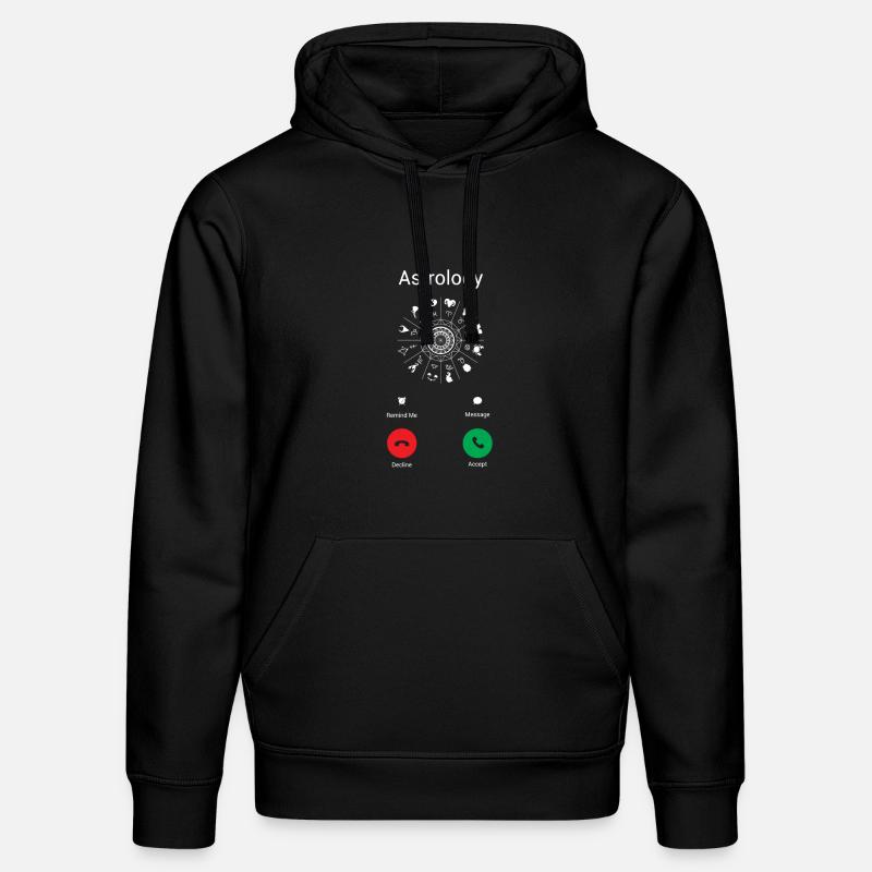 Astrologie ruft! - Stanley/Stella Unisex Bio-Hoodie DRUMMER - Schwarz