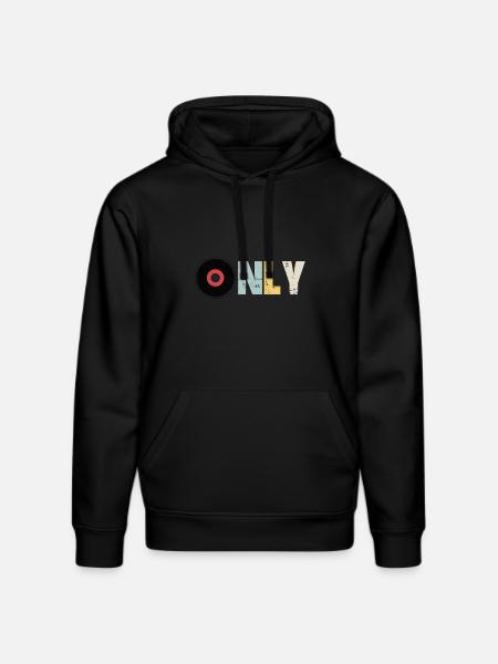 Vinyl only - Stanley/Stella DRUMMER Unisex Organic Hoodie - black