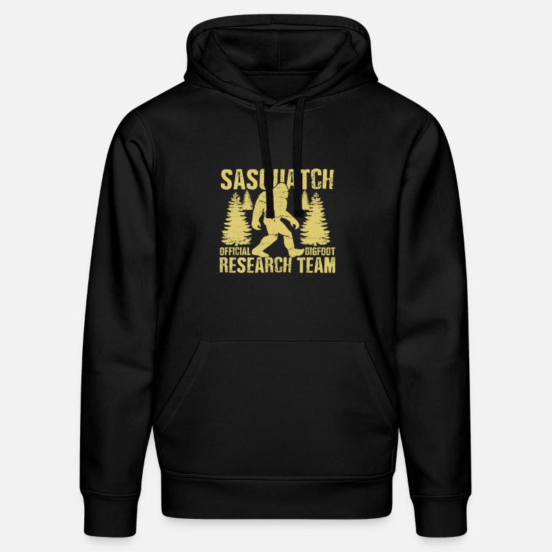 Équipe de recherche Bigfoot - Sweat à capuche bio DRUMMER Stanley/Stella Unisexe - noir