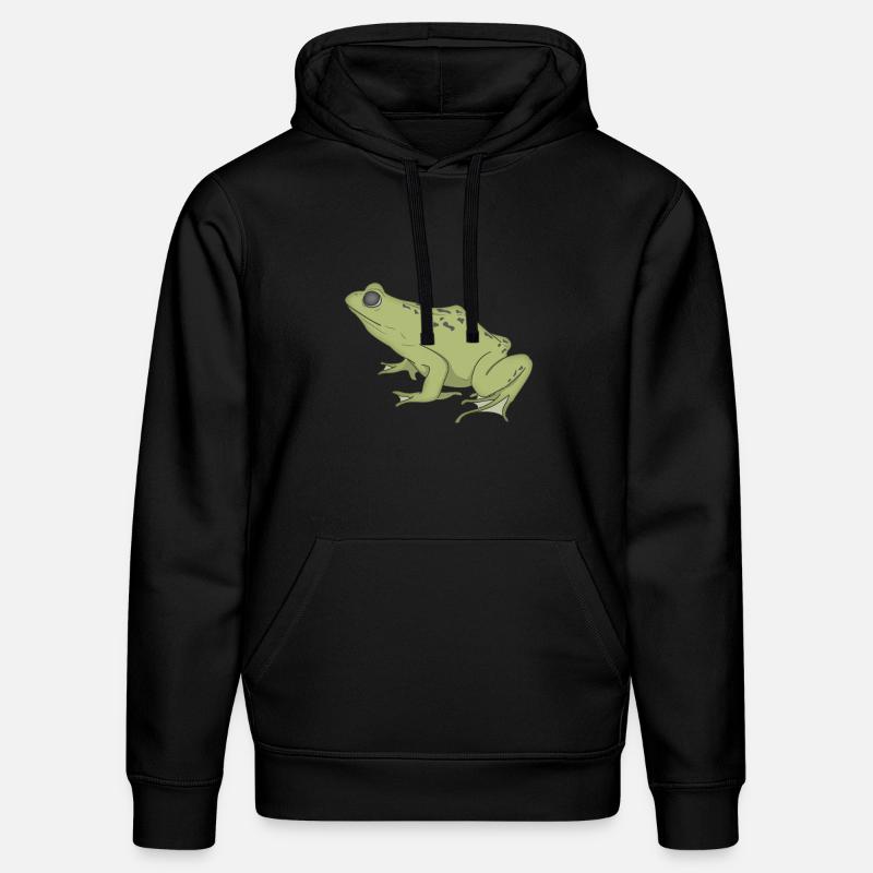 Frosch - Stanley/Stella Unisex Bio-Hoodie DRUMMER  - Schwarz