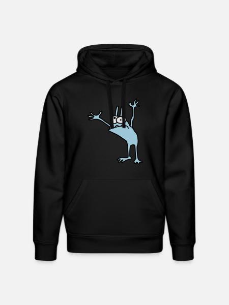 Kobold - Stanley/Stella Unisex Bio-Hoodie DRUMMER - Schwarz