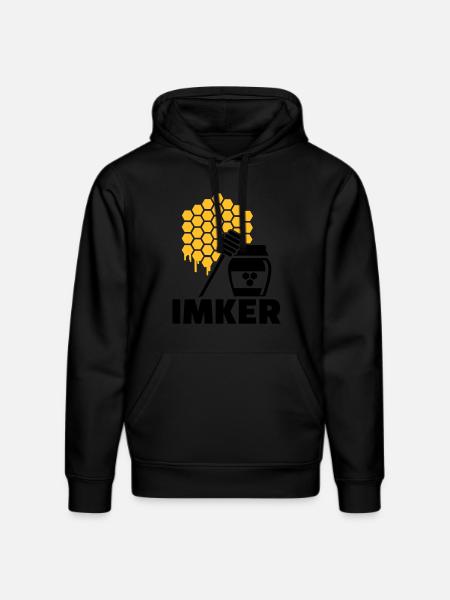 Imker - Stanley/Stella Unisex Bio-Hoodie DRUMMER - Schwarz