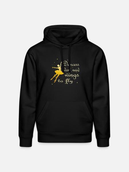 ballet - Stanley/Stella DRUMMER Unisex Organic Hoodie - black