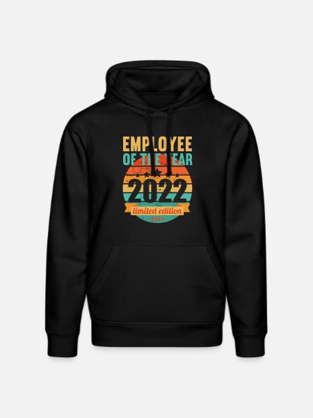 Årets medarbejder 2022 - Stanley/Stella DRUMMER økologisk unisex-hoodie - sort