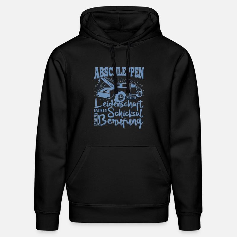 Abbschleppen Leidenschaft Schicksal - Stanley/Stella Unisex Bio-Hoodie DRUMMER  - Schwarz