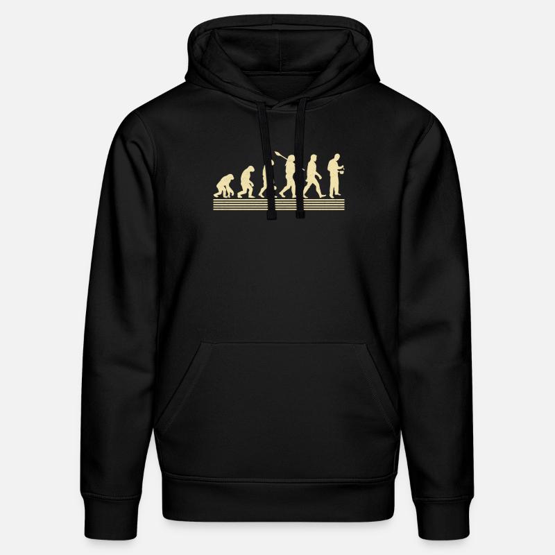 Évolution de la cuisine - Sweat à capuche bio DRUMMER Stanley/Stella Unisexe - noir