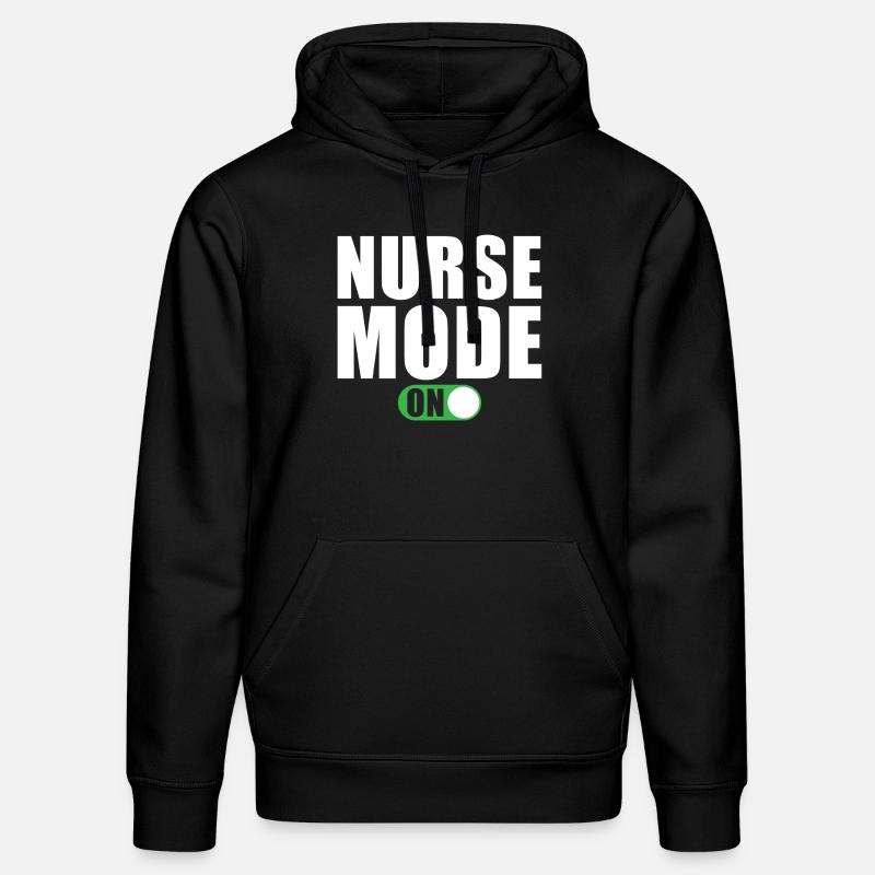 Mode infirmière Un drôle - Sweat à capuche bio DRUMMER Stanley/Stella Unisexe - noir