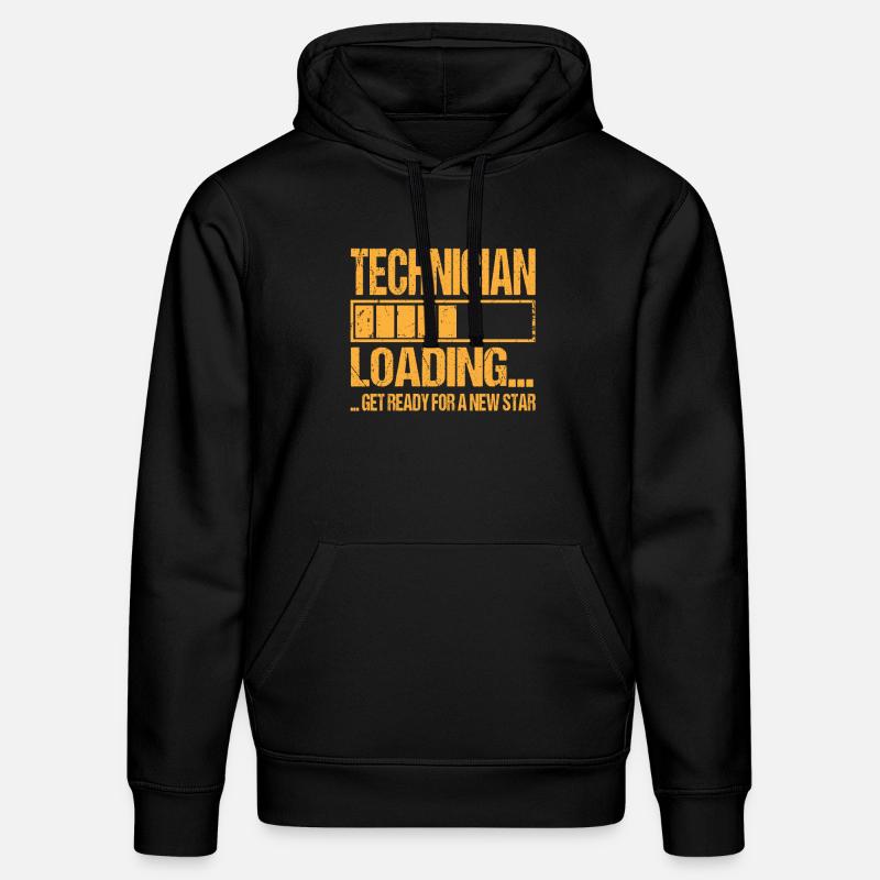 Technician loading Technician Training - Stanley/Stella DRUMMER Unisex Organic Hoodie - black