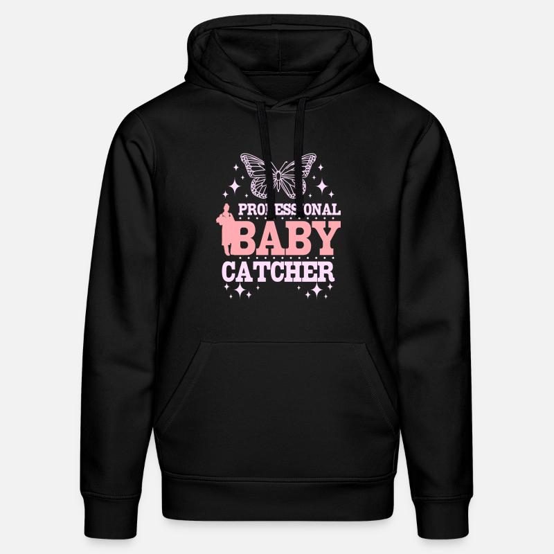 Attrape-bébé professionnel - Sweat à capuche bio DRUMMER Stanley/Stella Unisexe - noir