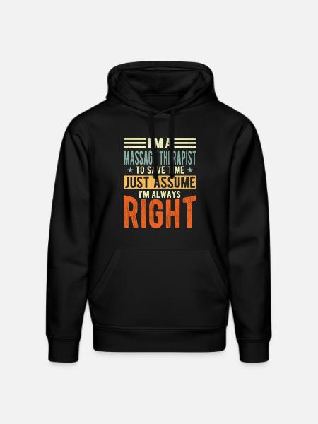 Masseur - Stanley/Stella DRUMMER Unisex Organic Hoodie - black