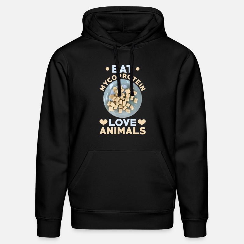 Dicton mycoprotéine - Sweat à capuche bio DRUMMER Stanley/Stella Unisexe - noir