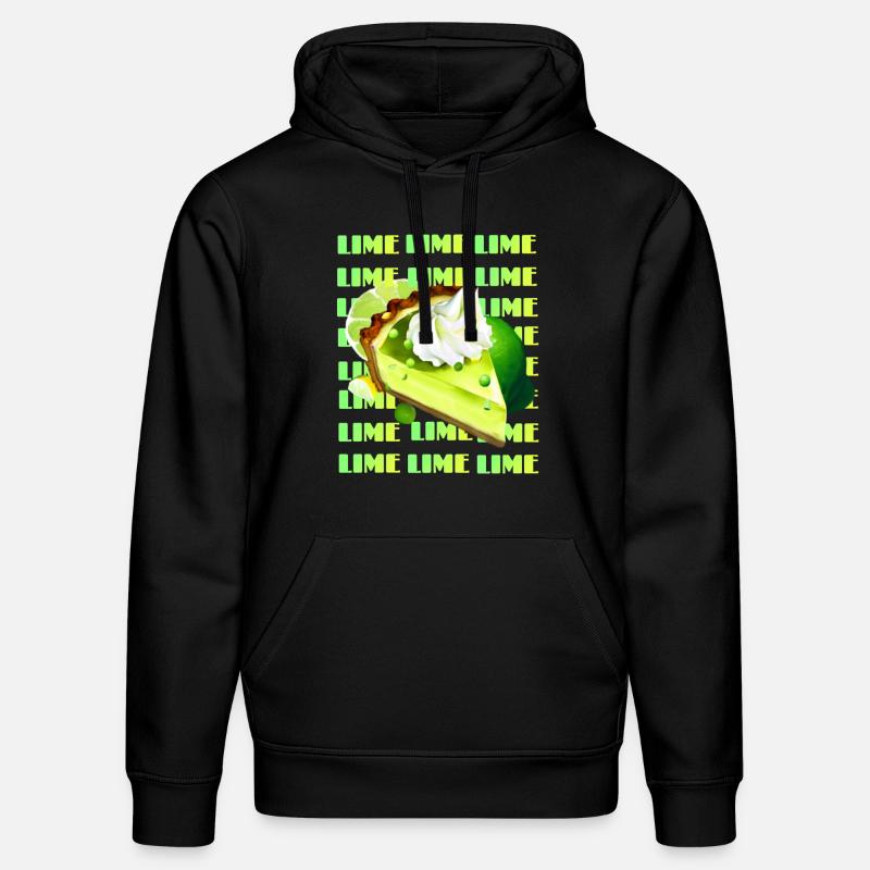 Tarte au citron vert clé - Sweat à capuche bio DRUMMER Stanley/Stella Unisexe - noir