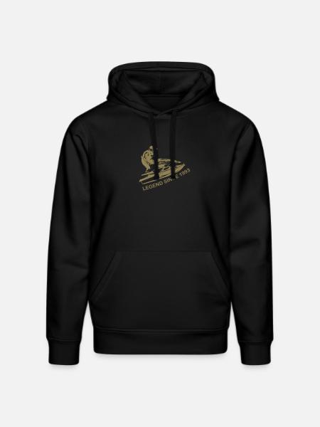 Jet Ski Legend 1993 Birthday - Stanley/Stella DRUMMER Unisex Organic Hoodie - black