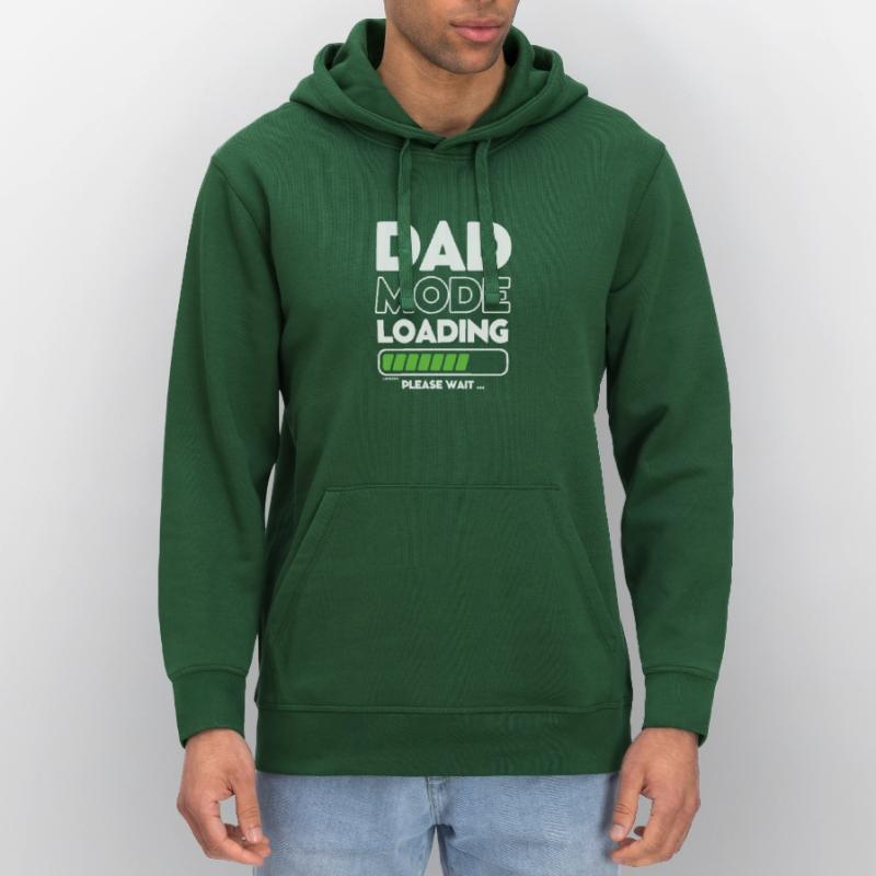 Loading soon daddy -DAD mode loading Stanley/Stella DRUMMER Unisex Organic Hoodie