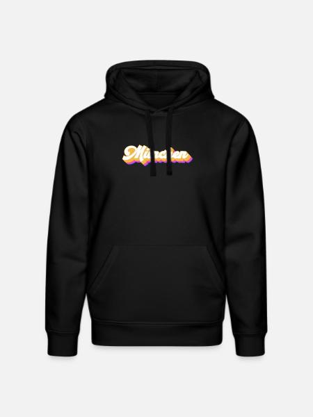Munich Munich Munich - Stanley/Stella DRUMMER Unisex Organic Hoodie - black