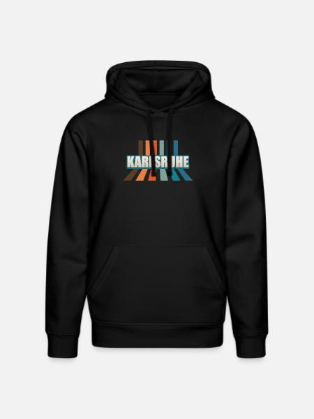 Karlsruherin Karlsruher Karlsruhe - Stanley/Stella DRUMMER Unisex Organic Hoodie - black
