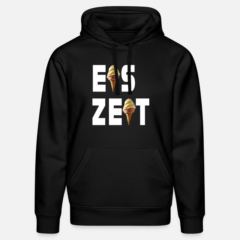 Eiszeit - Stanley/Stella Unisex Bio-Hoodie DRUMMER  - Schwarz