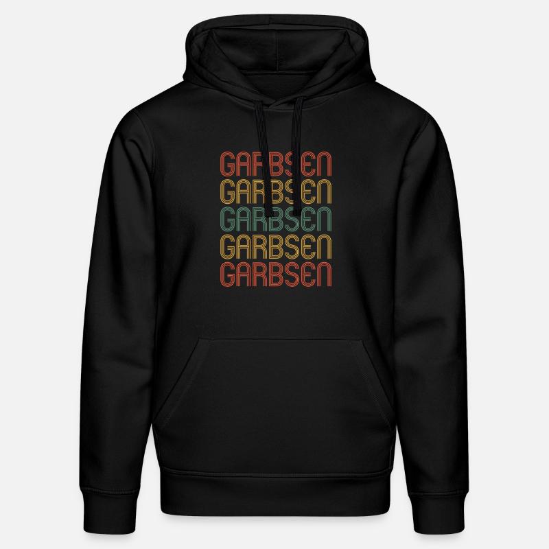 Garbsenerin Garbsener Garbsen - Sweat à capuche bio DRUMMER Stanley/Stella Unisexe - noir
