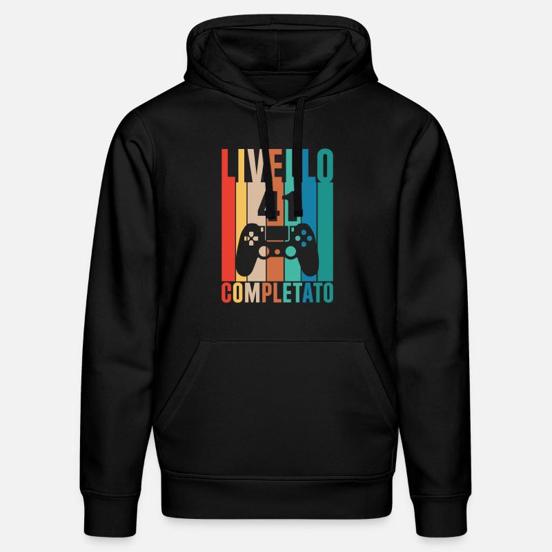 Stufe 41 - Stanley/Stella Unisex Bio-Hoodie DRUMMER  - Schwarz