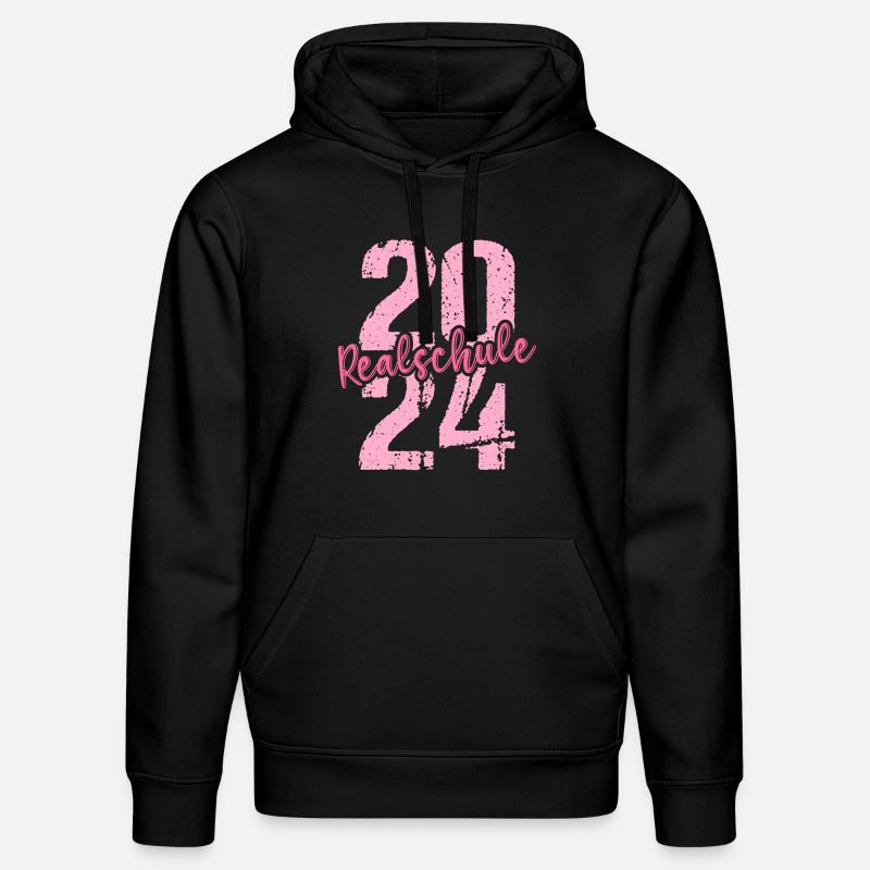 Lycée Jeunes Filles Lycée 2024 - Sweat à capuche bio DRUMMER Stanley/Stella Unisexe - noir