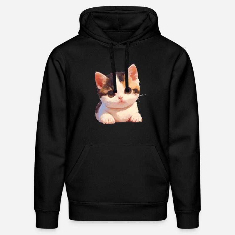 Munchkin Chaton Munchkin Chat - Sweat à capuche bio DRUMMER Stanley/Stella Unisexe - noir