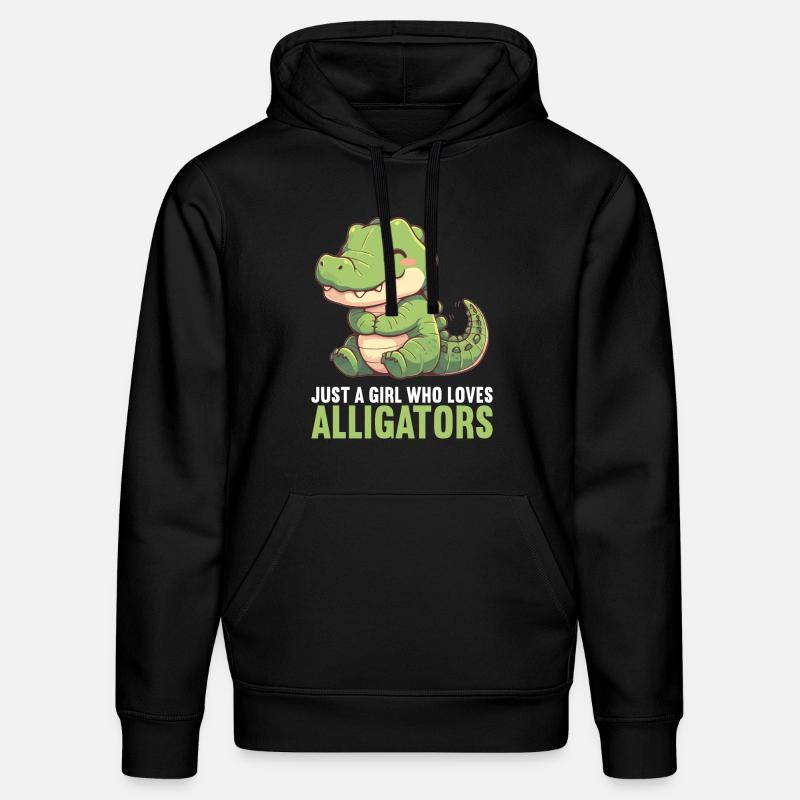Alligatoren Alligator - Sweat à capuche bio DRUMMER Stanley/Stella Unisexe - noir