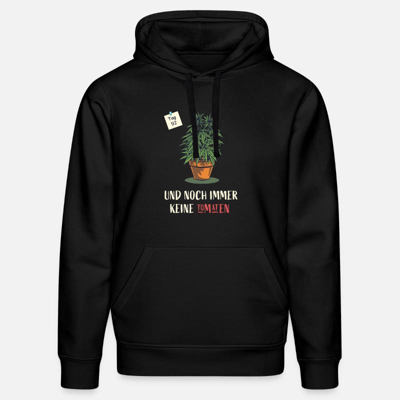 Cannabis - Stanley/Stella Unisex Bio-Hoodie DRUMMER  - Schwarz