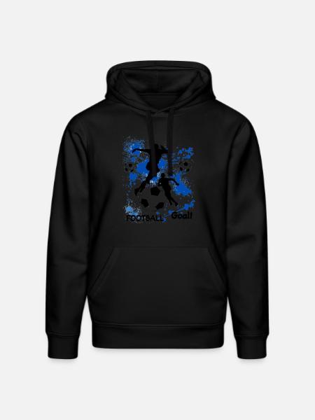 Football - Stanley/Stella DRUMMER Unisex Organic Hoodie - black