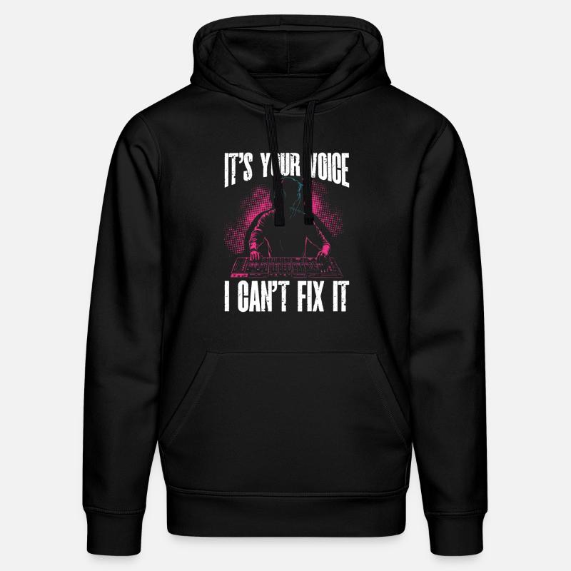 AV-Technik AV-Techniker Audiovisueller Techniker - Stanley/Stella Unisex Bio-Hoodie DRUMMER - Schwarz