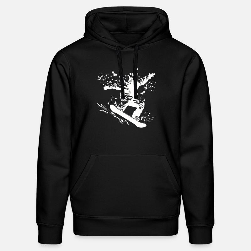 Snowboarder Snowboarding Snowboard - Sweat à capuche bio DRUMMER Stanley/Stella Unisexe - noir