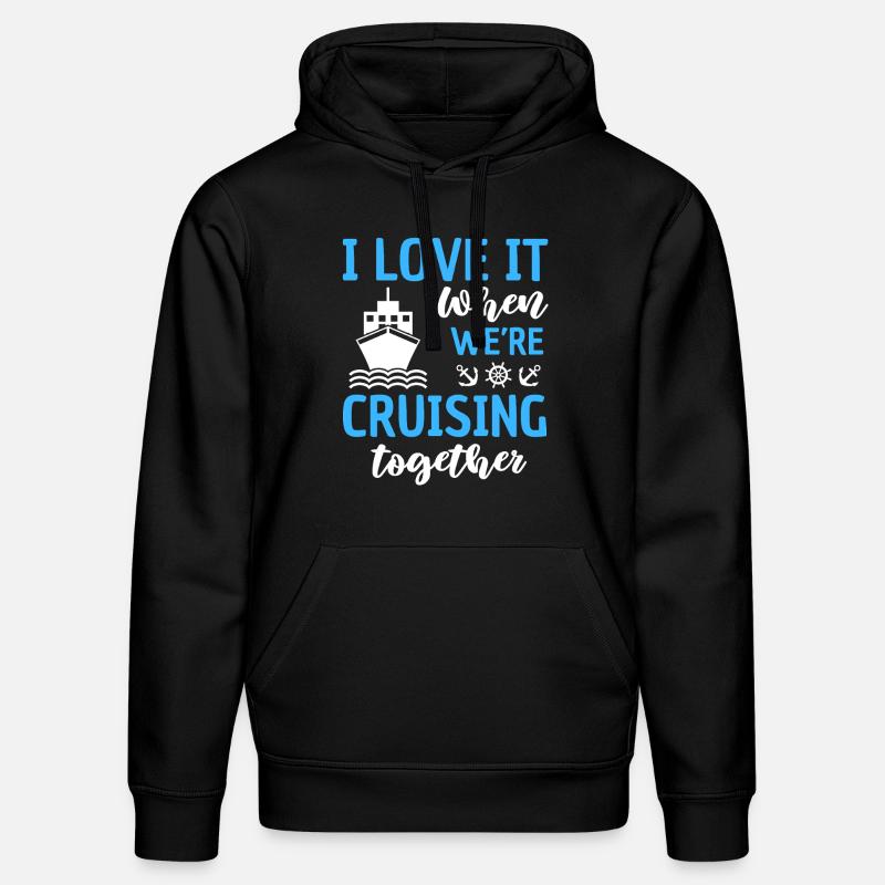 Croisière Croisière Croisière - Sweat à capuche bio DRUMMER Stanley/Stella Unisexe - noir