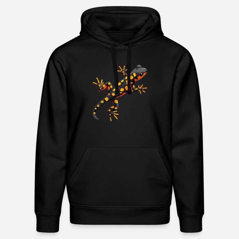 Salamanders Salamander - Stanley/Stella Unisex Bio-Hoodie DRUMMER  - Schwarz