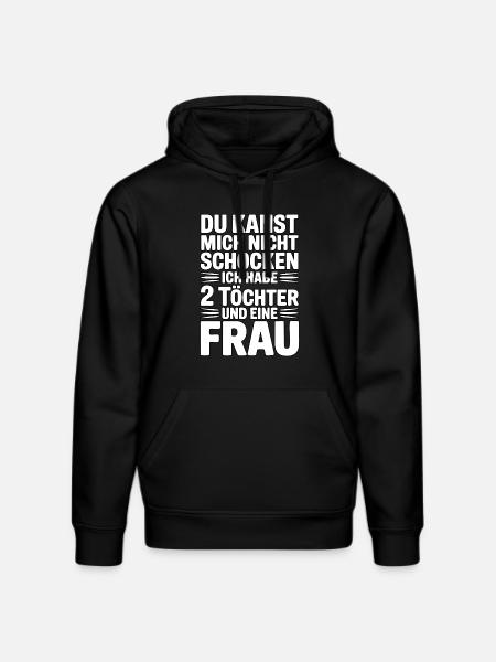 You Can't Shock Me - Nerver af stål - Stanley/Stella DRUMMER økologisk unisex-hoodie - sort