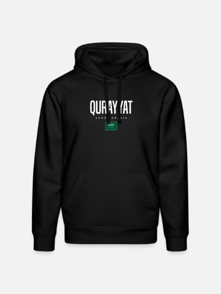 Qurayyat, Saudi Arabia - Stanley/Stella DRUMMER Unisex Organic Hoodie - black
