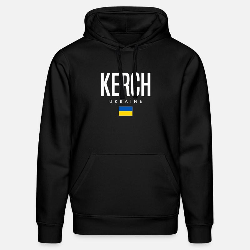 Kertch, Ukraine - Sweat à capuche bio DRUMMER Stanley/Stella Unisexe - noir