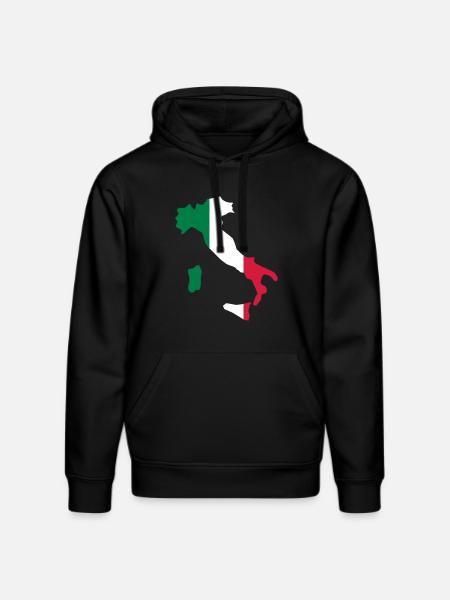 Italy - Stanley/Stella DRUMMER Unisex Organic Hoodie - black