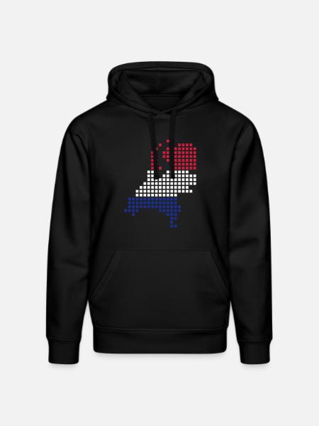 Dutch - holland - netherlands - Stanley/Stella DRUMMER Unisex Organic Hoodie - black