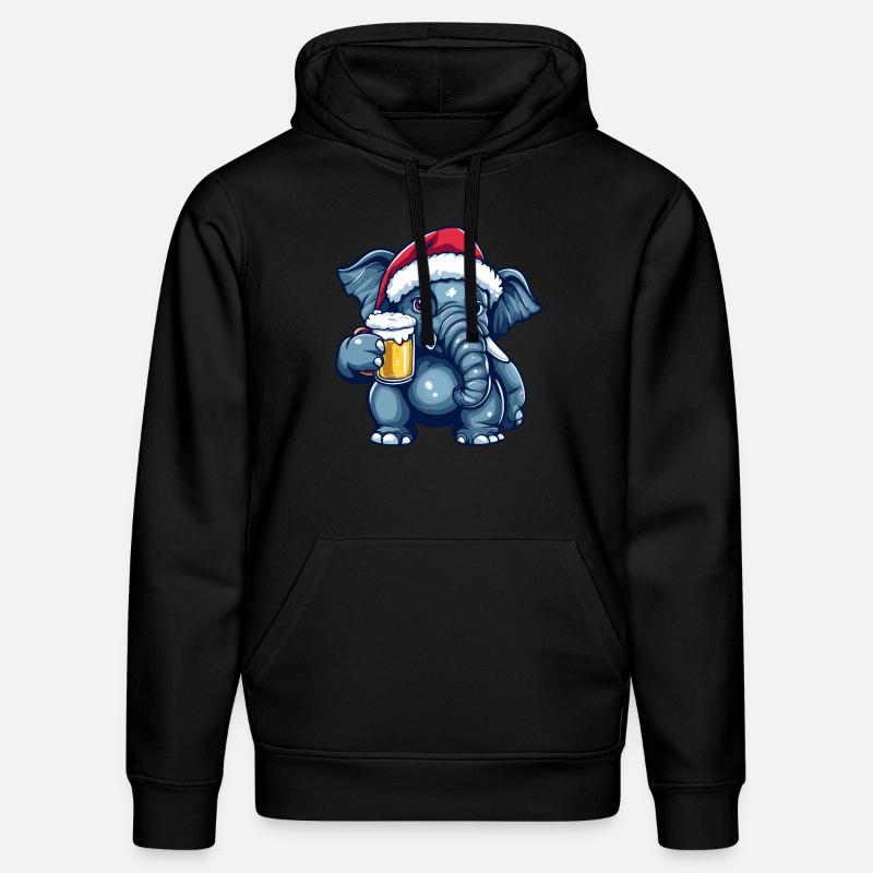 Mammut Bière Noël Noël - Sweat à capuche bio DRUMMER Stanley/Stella Unisexe - noir