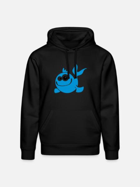 fish boy - Stanley/Stella Unisex Bio-Hoodie DRUMMER  - Schwarz