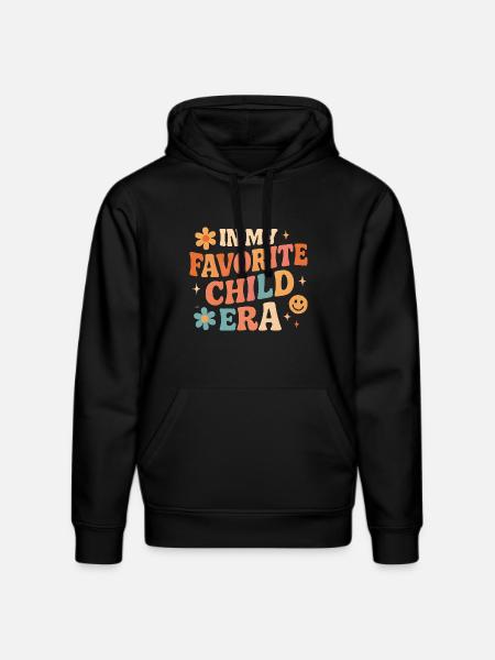 I min yndlings børneepoke-datterfamilier-humor - Stanley/Stella DRUMMER økologisk unisex-hoodie - sort