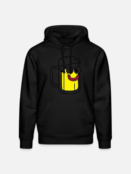 Bier - Stanley/Stella Unisex Bio-Hoodie DRUMMER - Schwarz