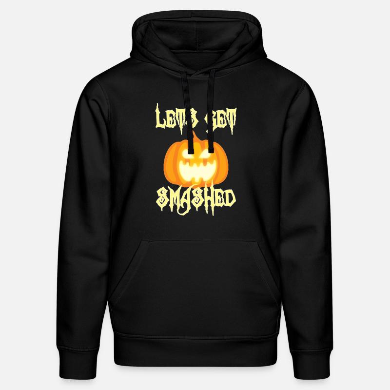 Halloween: Let 's Get Smashed - Sweat à capuche bio DRUMMER Stanley/Stella Unisexe - noir